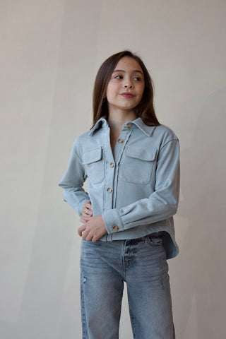 Youth Layering Soft Shacket