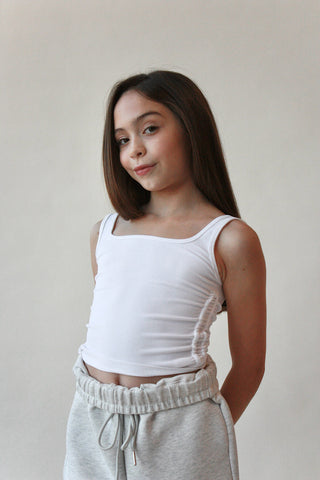 Youth Made In US Ruched Top