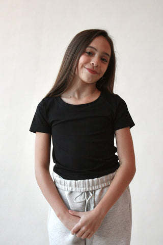 Youth Short Sleeve Seamless Top