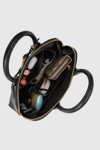 Recycled Vegan Top Handle Bag