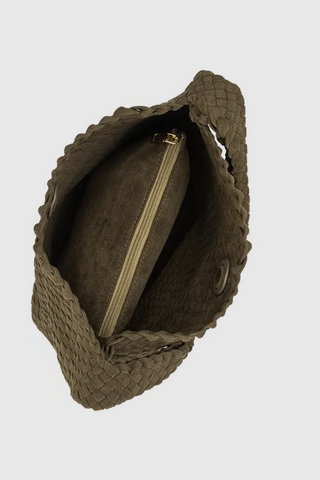 Suede Recycled Vegan Woven Bag