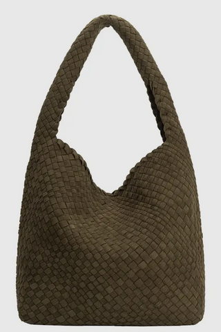 Suede Recycled Vegan Woven Bag