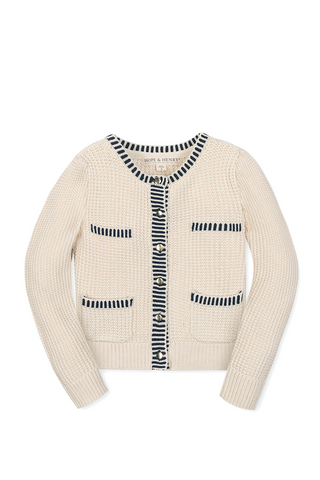 Youth Sophia Contrast Cardigan