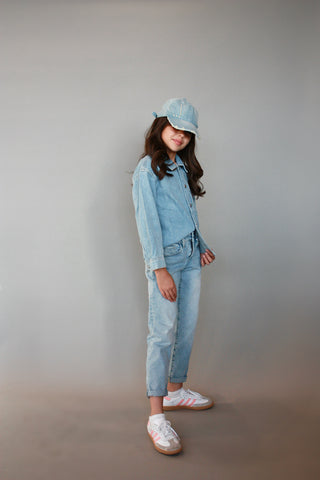 Youth DL1961 Denim Button Up