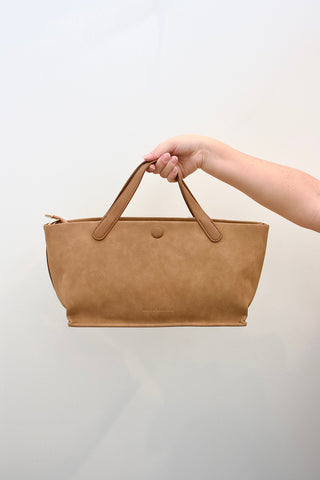 Suede Recycled Vegan Tote Bag