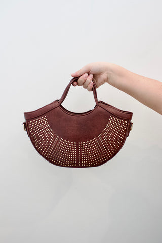 Recycled Vegan Top Handle Bag
