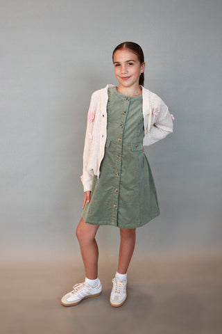 Youth 3D Crochet Cardigan