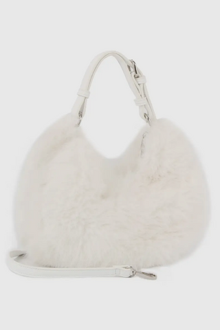 Luxe Faux Fur Hobo Bag