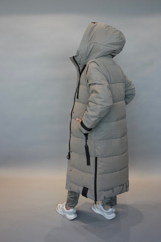 Stone Puffer Coat From Germany