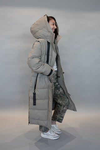 Stone Puffer Coat From Germany