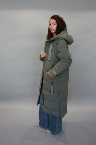 Sage Puffer Coat From Germany