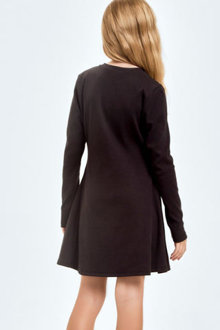 Youth Cotton Fit & Flare Dress