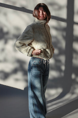 Luxe Faux Fur Bomber Jacket