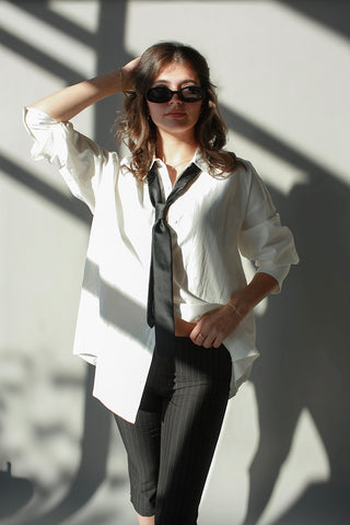 Oversized Classic Button Up