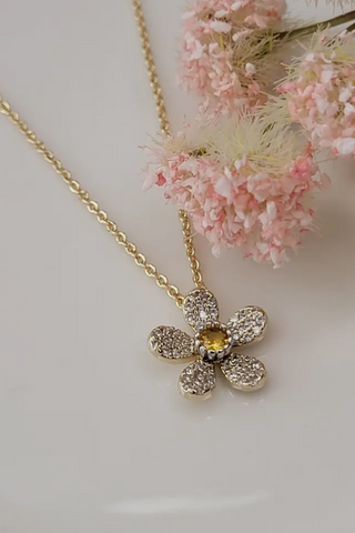 YOUTH Daisy Crystal Necklace