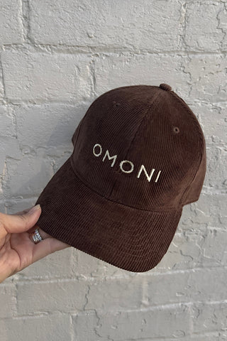 OMONI Cord Trucker Hat