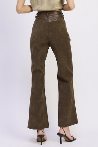 Yippee Suede Vegan Pant