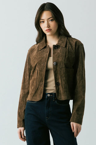 Real Suede Luxe Jacket