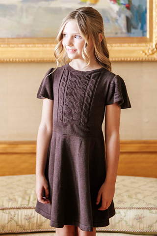 Youth Flutter Sleeve Dress