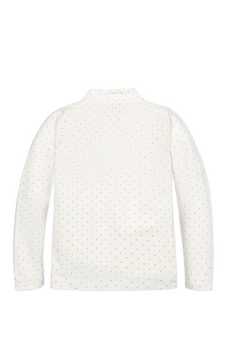 Youth Polka Dot Cotton Top