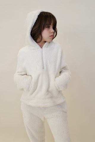 Youth Fuzzy Hoodie Zip Up