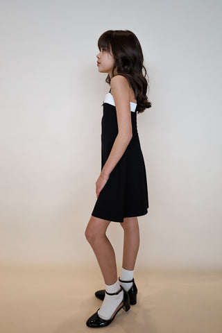 Youth Contrast Trim Dress
