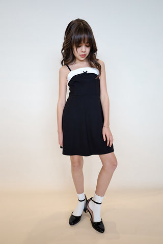 Youth Contrast Trim Dress