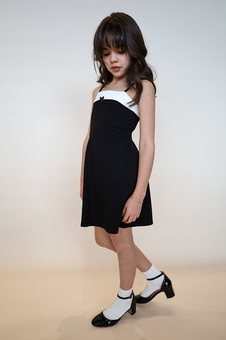 Youth Contrast Trim Dress