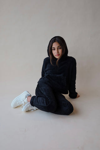 Youth Fuzzy Hoodie Zip Up