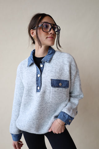 Blank NYC Rain Or Shine Sweater