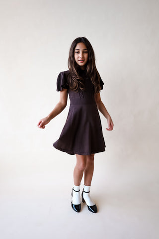 Youth Flutter Sleeve Dress