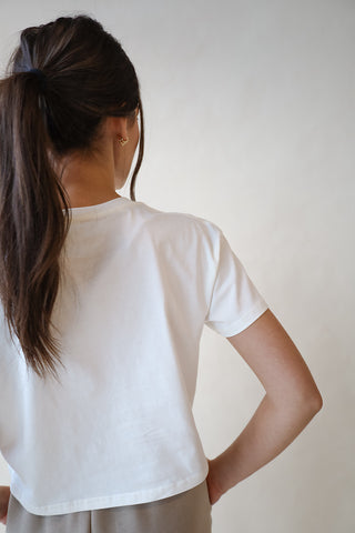 Detroit Cropped Box Tee