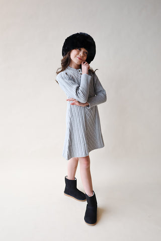 Youth Cable Sweater Dress