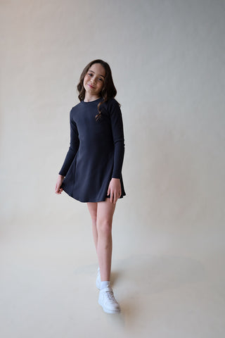Youth Cotton Fit & Flare Dress