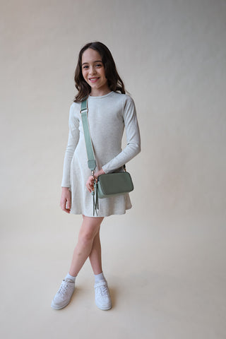 Youth Cotton Fit & Flare Dress