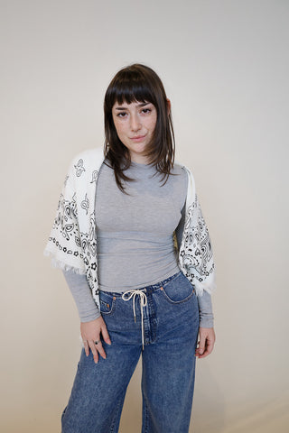 Medium Printed Bandana Scarf