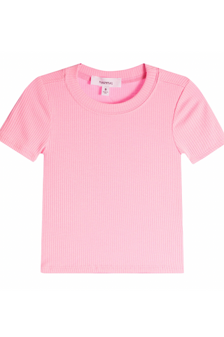 Youth Short Sleeve Rib Tee