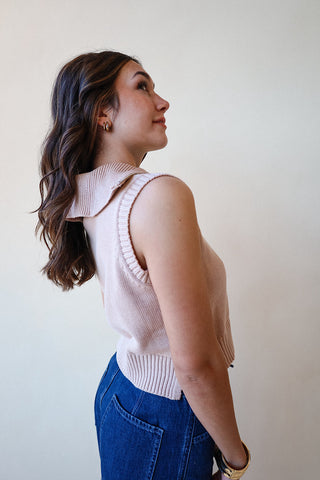 Quarter Zip Knit Vest