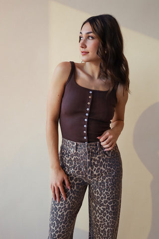 Pointelle Lace Trim Cami