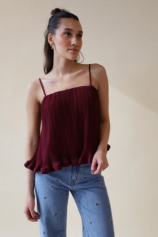 Wide Leg Long Floral Jean