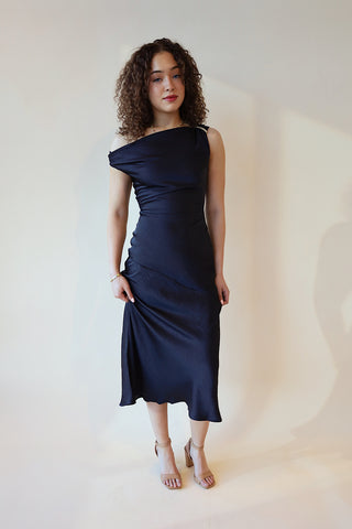 Asymmetrical Sculptured Dress