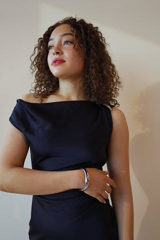 Asymmetrical Sculptured Dress