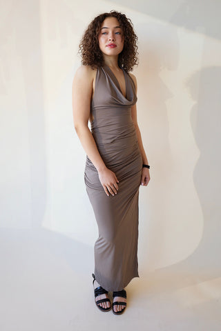 Draping Halter Neck Top