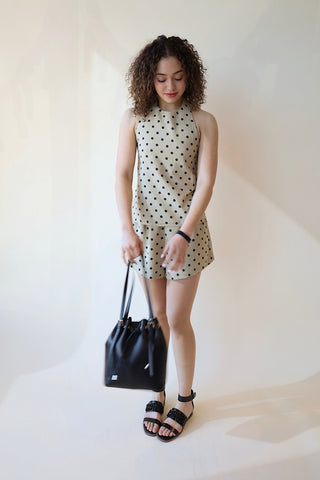 Polka Dot Tunic Top