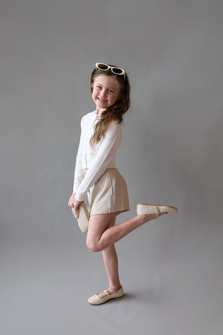 YOUTH High-Waist Woven Short