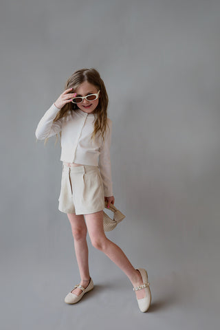 YOUTH High-Waist Woven Short