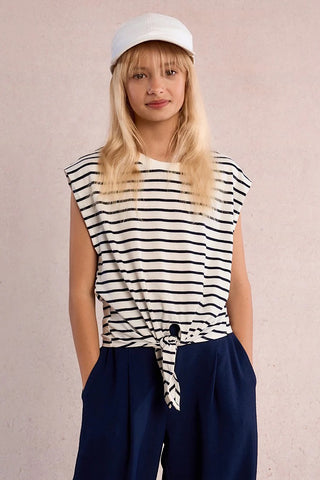 YOUTH Striped B/W Tee