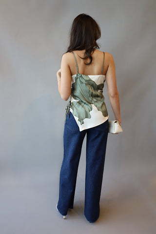 Floral Asymmetric Cami Top