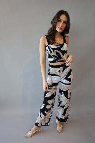 Island Jacquard Knit Pant