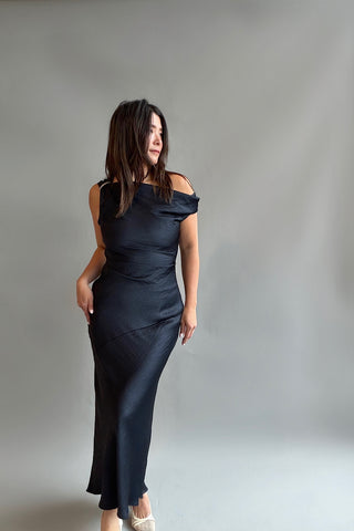 Asymmetrical Sculptured Dress